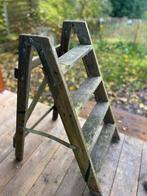 Oude Houten Schilders Trap - Decoratief & Functioneel, Doe-het-zelf en Verbouw, Ladders en Trappen, Ophalen, Gebruikt, Trap, Minder dan 2 meter