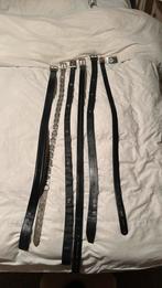 Verschillende riemen v. 110cm., Kleding | Heren, Riemen en Ceinturen, Ophalen of Verzenden, Zo goed als nieuw, Zwart, 115 cm of meer