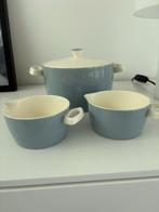 Regout pastel model Aida terrine en sauskommen, zeldzaam!, Antiek en Kunst, Antiek | Servies los, Ophalen of Verzenden