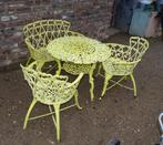 oude bistro set tuin set tuintafel tuinbank tuinstoelen, Ophalen
