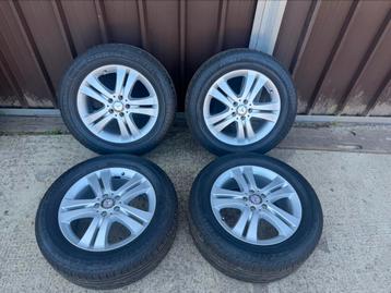 Set 18 inch Mercedes ML GLE velgen+zomerbanden beschikbaar voor biedingen