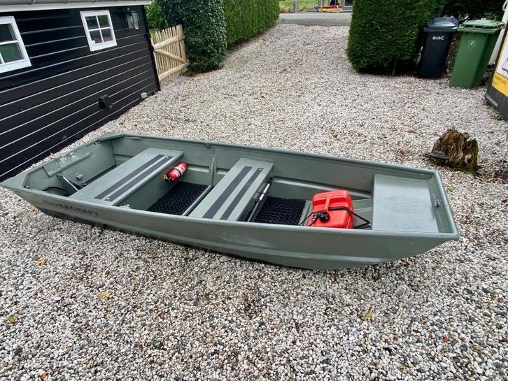 Alumacraft 3.10 JON / 5pk Mercury 4t /, Watersport en Boten, Vis- en Consoleboten, Zo goed als nieuw, Tot 10 pk, 3 tot 6 meter