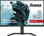 Iiyama G-Master GCB3280QSU-B1 0.2ms 165hz qhd 32" monitor, Gaming, Iiyama G-master, Zo goed als nieuw, DisplayPort