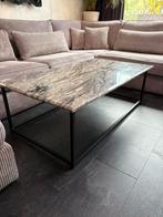 Marmer salon tafel, Huis en Inrichting, Tafels | Salontafels, Ophalen, 100 tot 150 cm, 50 tot 75 cm, 50 tot 100 cm