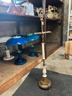 Prachtige Vintage Staande Asbak – Hollywood Regency Stijl, Antiek en Kunst, Ophalen of Verzenden, Koper