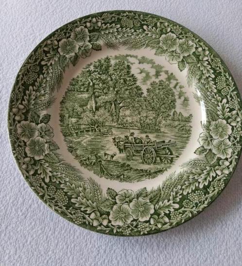 Bord J. Broadhurst ironstone the constable series 1776-1976, Antiek en Kunst, Antiek | Servies los, Ophalen of Verzenden