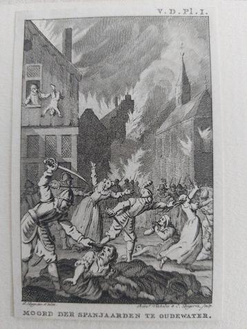26 / Moord der Spanjaarden te Oudewater in 1575 beschikbaar voor biedingen