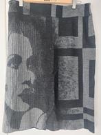Heerlijke zachte rok met print, Kleding | Dames, Rokken, Maat 38/40 (M), La Fee Maraboutee, Zwart, Ophalen of Verzenden