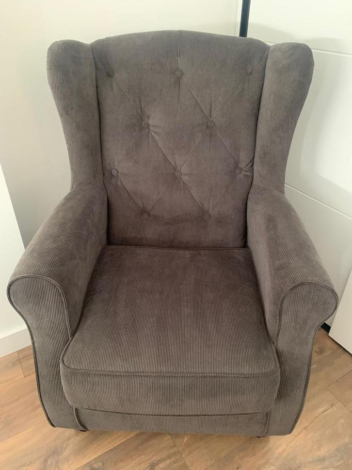 Nu in prijs verlaagd - Klassieke fauteuil - zgan, Huis en Inrichting, Fauteuils, Zo goed als nieuw, Stof, 50 tot 75 cm, 75 tot 100 cm