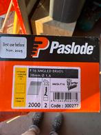 Paslode F16 Brads - 38mm - 2000 stuks, Ophalen of Verzenden, Nieuw, Overige typen