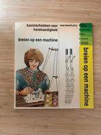 Basistechnieken breien op een machine Irene Hemerik-Prins, Ophalen of Verzenden, Gelezen, Breien en Haken