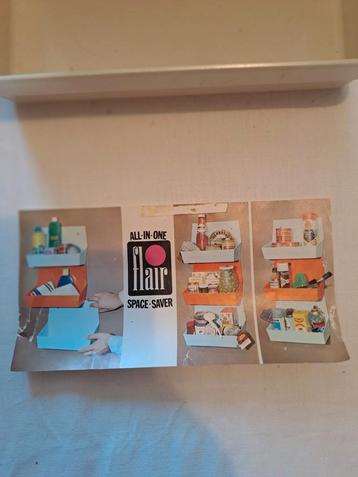 3 vintage jaren 70 opruim bakjes, Flair beschikbaar voor biedingen