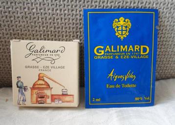 Galimard zeep /eau de toilette sachet. Verzamelobject. Nieuw beschikbaar voor biedingen