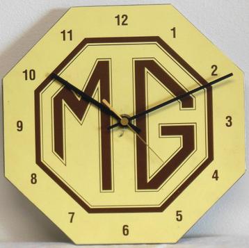 MG. Klok. Metaal gegalvaniseerd. Defect. Junghans. AA batt. beschikbaar voor biedingen