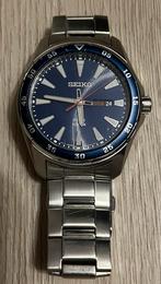 Seiko stalen herenhorloge solar, Staal, Polshorloge, Ophalen of Verzenden, Zo goed als nieuw