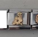 Nomination bedels man, man met emmer., Overige merken, Nieuw, Ophalen of Verzenden, 2 of 3 bedels