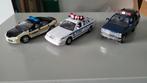 3 verschillende US Police voertuigen 1/43, Ophalen of Verzenden, Zo goed als nieuw, Auto, Overige merken