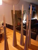 Mooie   grote   kaarsen kandelaars, Huis en Inrichting, Woonaccessoires | Kandelaars en Kaarsen, Ophalen, Zo goed als nieuw, Metaal