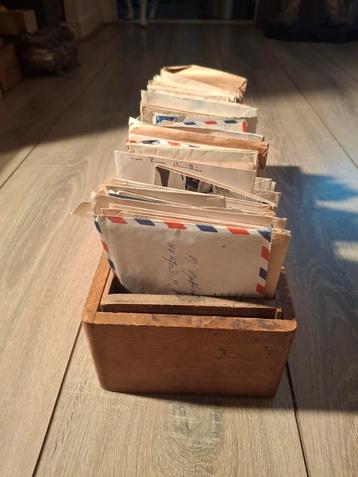 Leuke lot van +/- 80 oude Franse handgeschreven brieven  beschikbaar voor biedingen