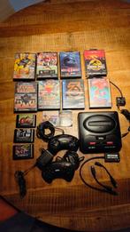 Sega megadrive met games en hdmi converter, Spelcomputers en Games, Spelcomputers | Sega, Mega Drive, Met 2 controllers, Ophalen of Verzenden