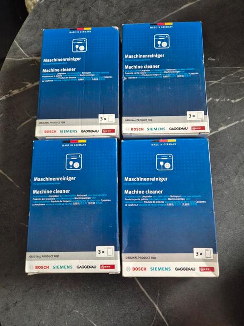 Vaatwasmachine reiniger 4 doosjes, Witgoed en Apparatuur, Vaatwasmachines, Nieuw, Vrijstaand, Minder dan 85 cm, 45 tot 60 cm, Minder dan 10 liter