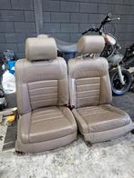 Volkswagen Touareg 2002-2010 stoelen beige leer, Auto-onderdelen, Ophalen of Verzenden, Volkswagen