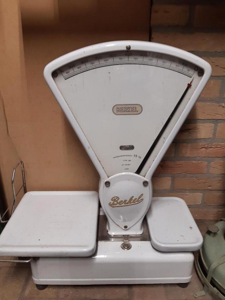 weegschaal, Witgoed en Apparatuur, Weegschalen, Gebruikt, Analoog, Winkelweegschaal, 1 tot 500 gram, 10 tot 50 kg, Ophalen of Verzenden