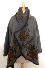 Apart 80% wollen folklore vest met bloemen print! L, Verzenden, Zo goed als nieuw, Maat 42/44 (L), Bruin