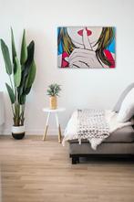 Vintage IKEA SOLMYRA Poster “Ssshhh” Pop Art Icon, 5070 cm, Ophalen, Gebruikt, 50 tot 75 cm, Print