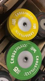 Crossmaxx Competitieplates - 2x15kg & 2x10kg €3,50 per kg, Sport en Fitness, Ophalen, Halterschijven, Gebruikt, Crossmaxx