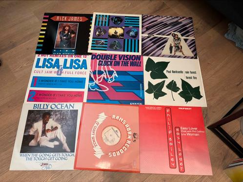 Partij van 130 maxi singles, uit eigen verzameling., Cd's en Dvd's, Vinyl Singles, Zo goed als nieuw, Maxi-single, 12 inch, Ophalen