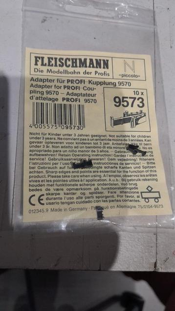 Fleischmann Profi-Koppeling 9570 Adapter N-spoor (10x) beschikbaar voor biedingen
