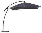 Zweefparasol Florida Vierkant Antraciet 250x250 cm met Hoes, Tuin en Terras, Parasols, Ophalen, Zo goed als nieuw, Minder dan 1 meter