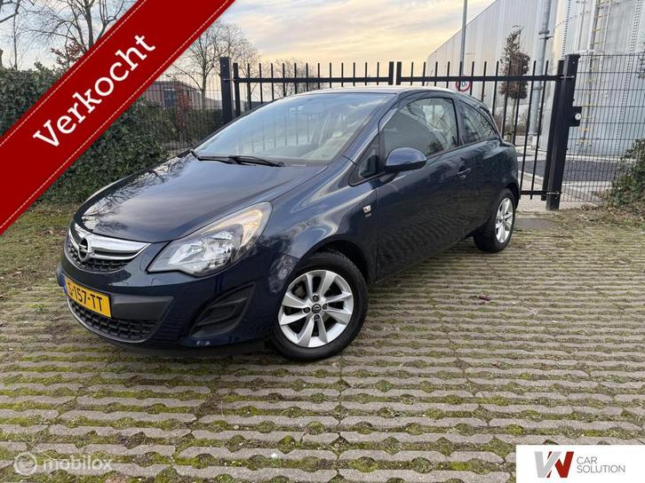Opel Corsa 1.2 EcoFlex Cosmo STOELV STUURV CLIMA CRUISE PDC, Auto's, Opel, Bedrijf, Corsa, ABS, Airbags, Airconditioning, Alarm