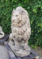 Set grote leeuwen antieklook Tuinbeelden, Ophalen of Verzenden, Nieuw, Beton, Dierenbeeld