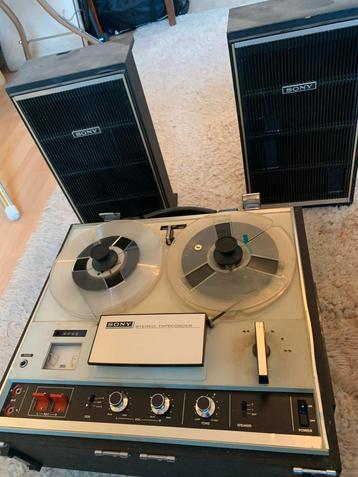 Vintage Sony Bandrecorder - Goede Staat! beschikbaar voor biedingen