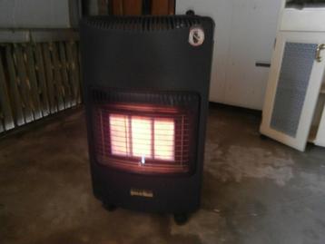 gaskachel met gasfles beschikbaar voor biedingen