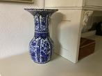 Grote vintage vaas Boch blauw, Antiek en Kunst, Ophalen of Verzenden