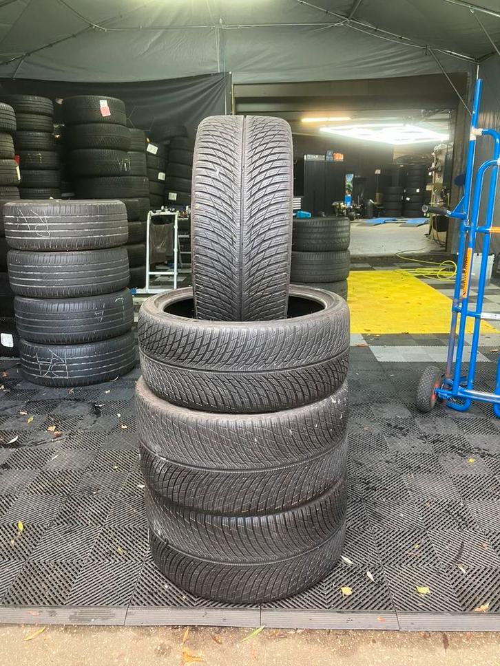 2x 245/35R20 en 2x 295/30R21 Michelin winterbanden 7mm, Auto-onderdelen, Banden en Velgen, Band(en), Winterbanden, 20 inch, 245 mm