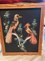 Mexicaanse volkskunst veren vogels jaren 50, Ophalen of Verzenden