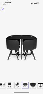 Kleine eettafel met 4 stoelen, Huis en Inrichting, Ophalen