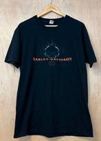 Harley Davidson t-shirt met leuke print - Maat L, Maat 52/54 (L), Zwart, Ophalen of Verzenden, Zo goed als nieuw