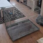 Grote honden bench 2 deuren, Dieren en Toebehoren, Ophalen, Gebruikt