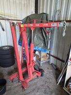 Motortakel / Werkplaatskraan 2 Ton (extra zware uitvoering), Ophalen, Gebruikt