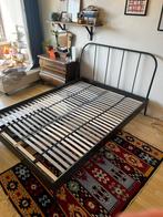 Bedframe + lattenbodem, Ophalen, Gebruikt, Tweepersoons, 200 cm