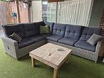 DOMANI furniture hoekbank met verstelbare rugsteunen ., Tuin en Terras, Tuinsets en Loungesets, Ophalen, Gebruikt