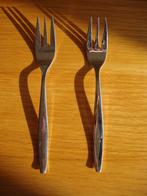 Twee edelstalen(18/10) vorkjes  Amefa.(16cm), Huis en Inrichting, Ophalen, Zo goed als nieuw, Rvs of Chroom, Vaatwasserbestendig