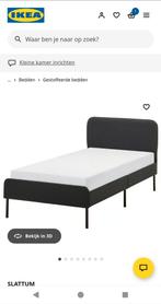 Ikea bed Slattum 90x200, Ophalen, 90 cm, Eenpersoons, Wit