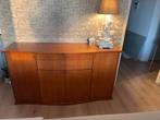 Houten Dressoir met deuren en lades, Ophalen, Gebruikt, 150 tot 200 cm, Met lade(s)