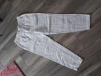 Lange of 7/8 wit linnen broek maat 38 40 h&m, Maat 38/40 (M), Verzenden, Wit, Zo goed als nieuw